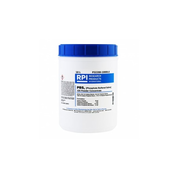 PBS, 10X Powder Concentrate, 10 L